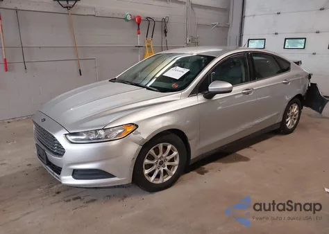 2016 Ford Fusion S из США, поврежденный, VIN 3FA6P0G79GR201081